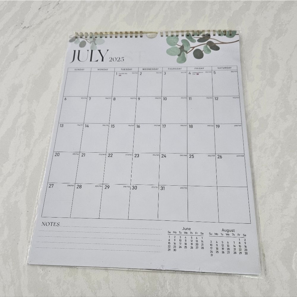 2025 - 2026 Wall Calendar